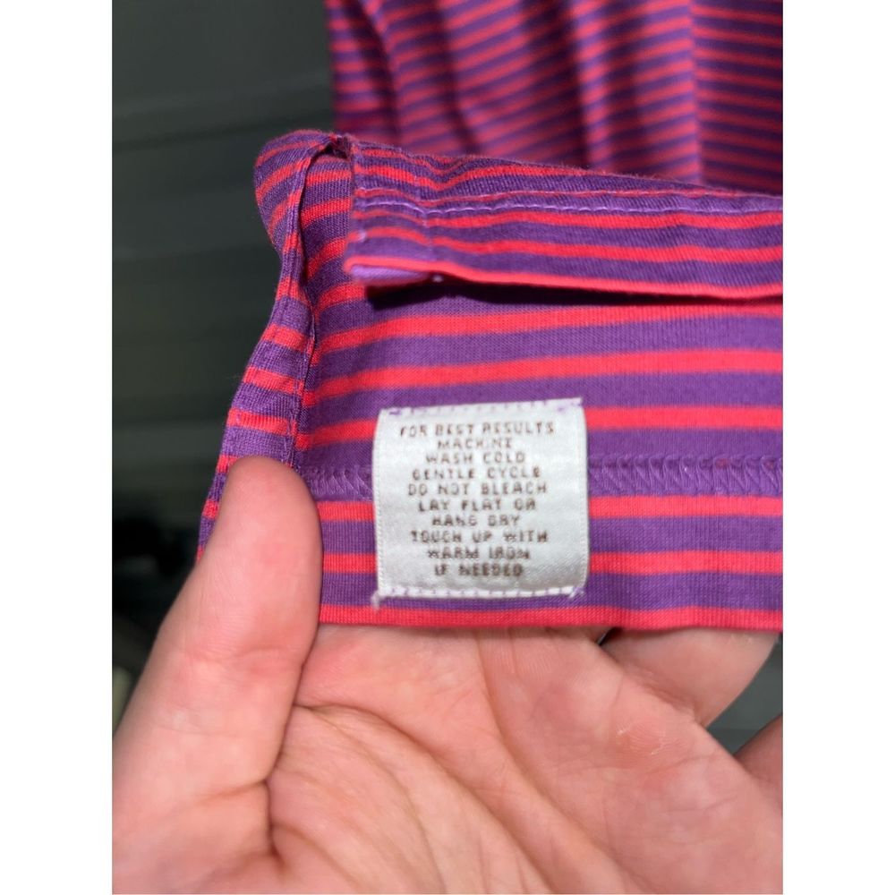 Purple & Pink Peter Millar Crown Crafted Golf Polo Shirt Size L - Picture 6 of 7